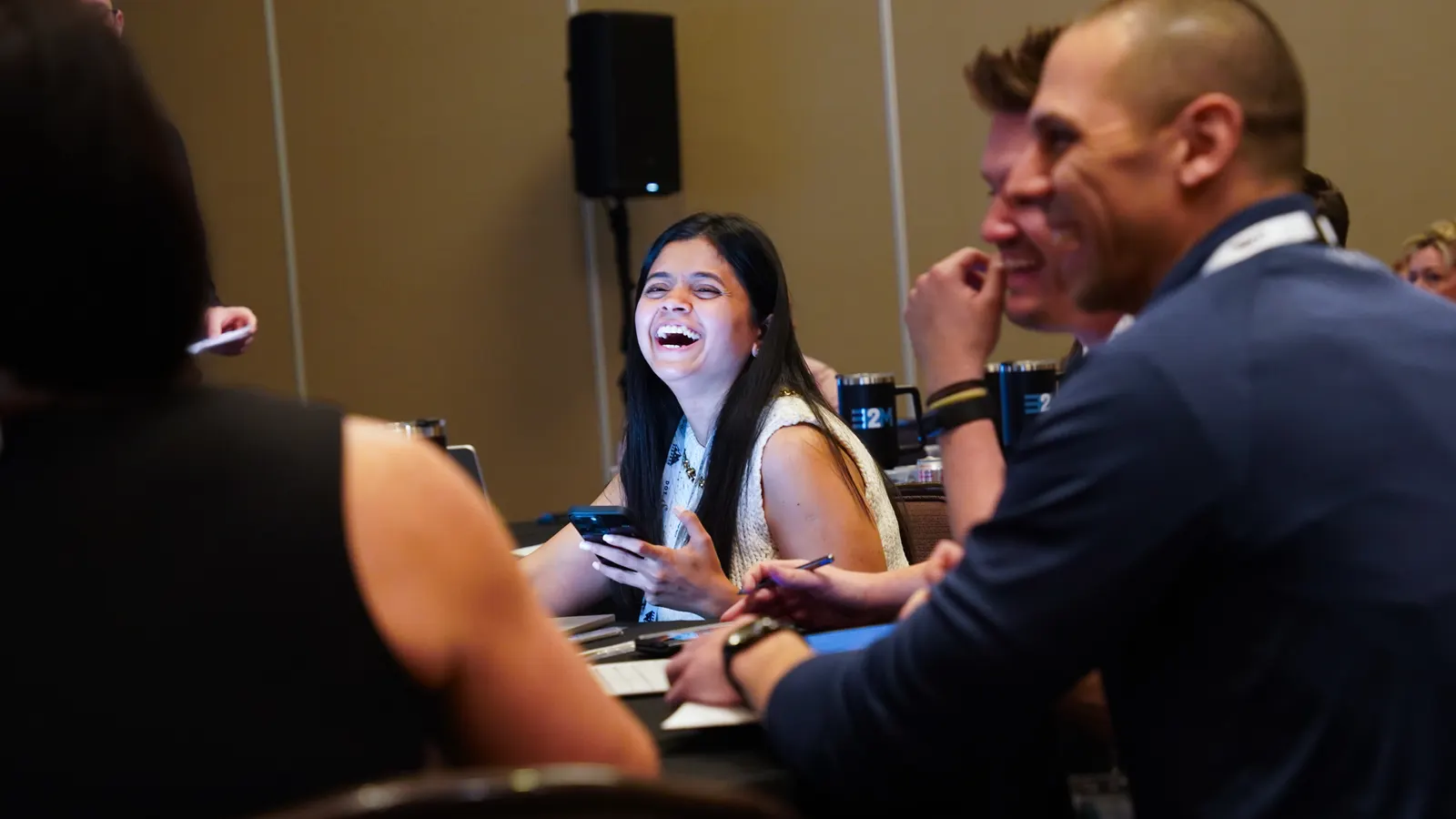 Marketing agency founders at the Agency Mastery Elevate Live conference