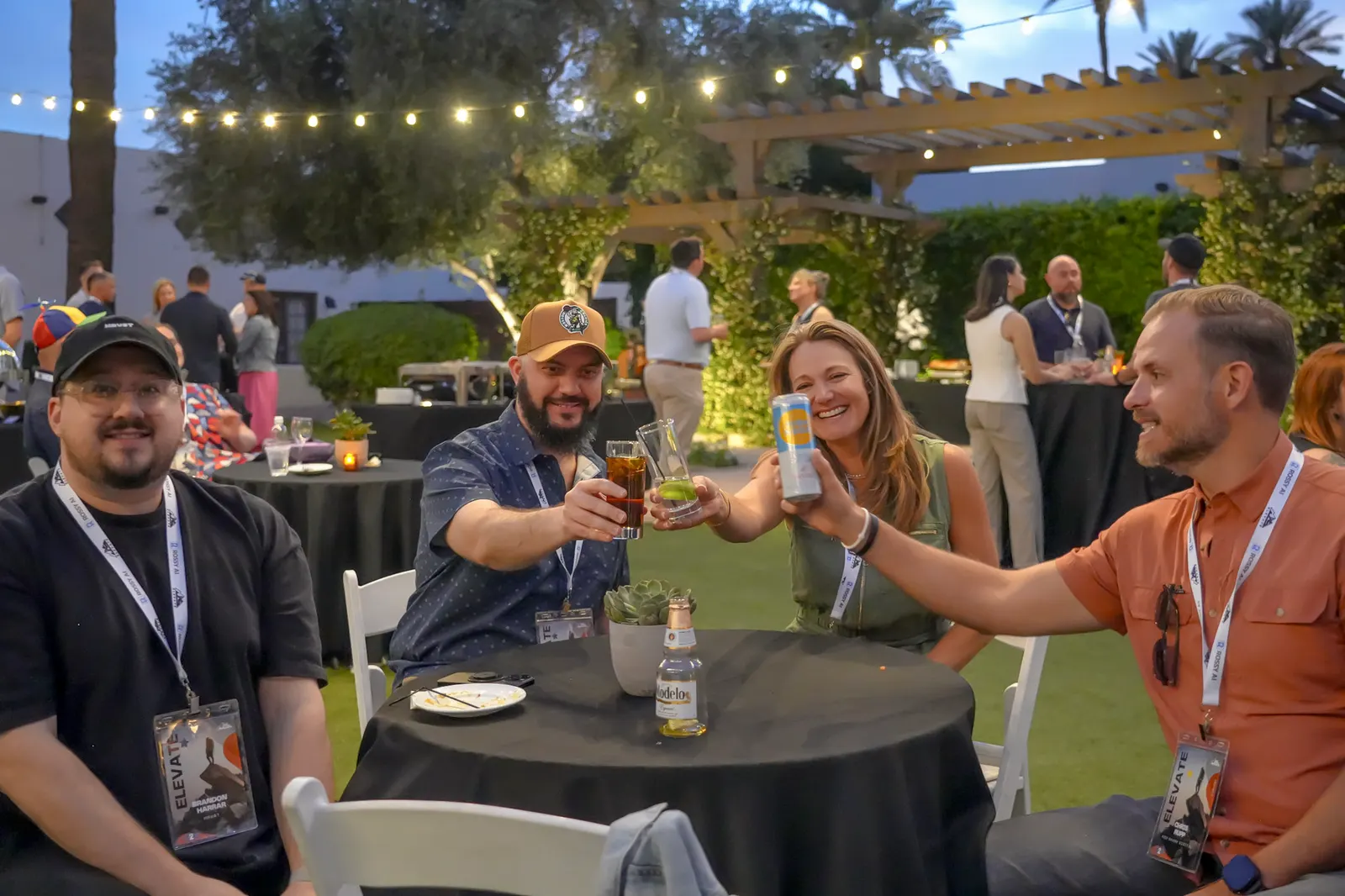 Marketing agency CEOs at the Elevate Live operator event