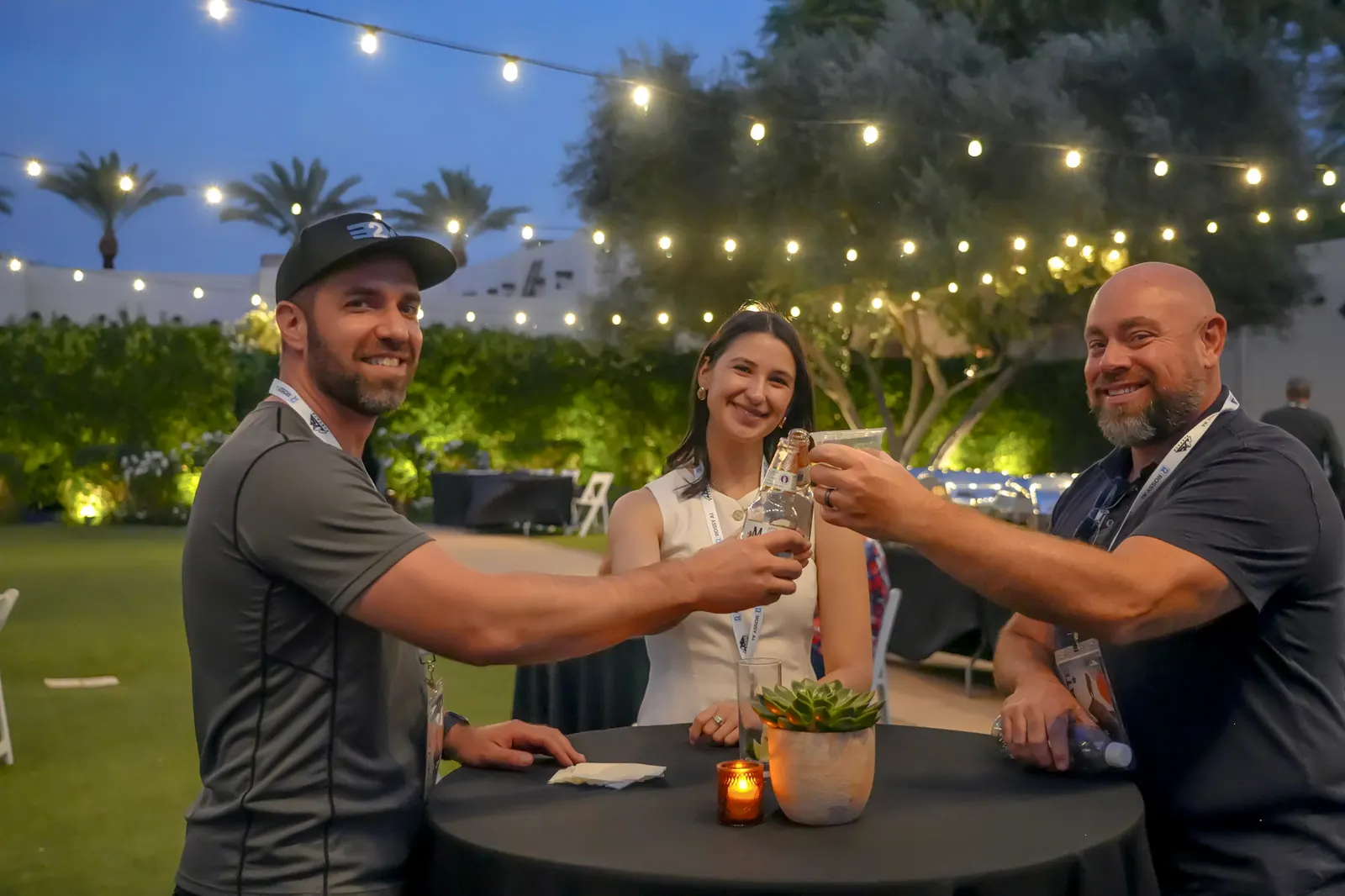 Agency owners and sponsors networking at Elevate Live in Phoenix