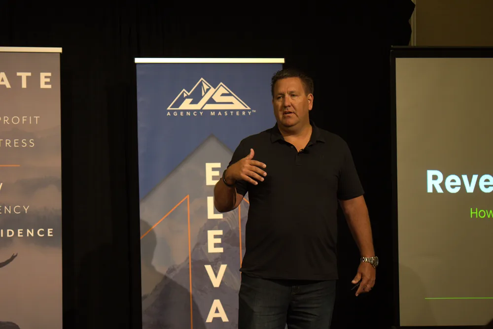 Travis Hoechlin, RizeUp Media CEO and Elevate Live agency growth speaker